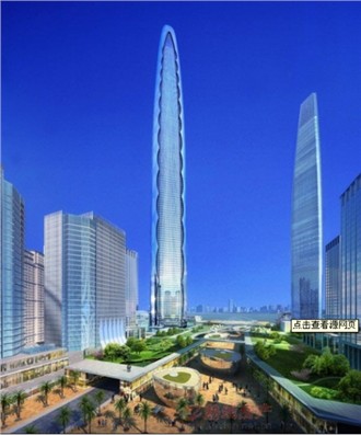 武汉绿地中心项目钢结构探伤工程